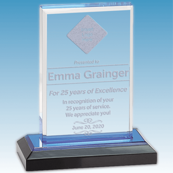 Career Recognition Straight Bevel Acrylic Award