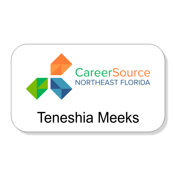 CareerSource Northeast Florida Name Tag