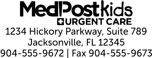 Carespot Medpost Kids Urgent Stamp