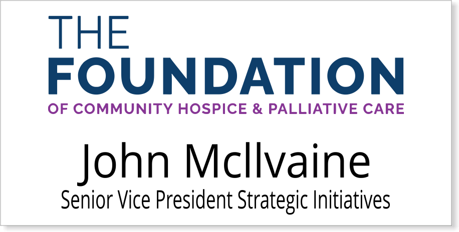 Community Hospice of Northeast Florida Foundation Badges