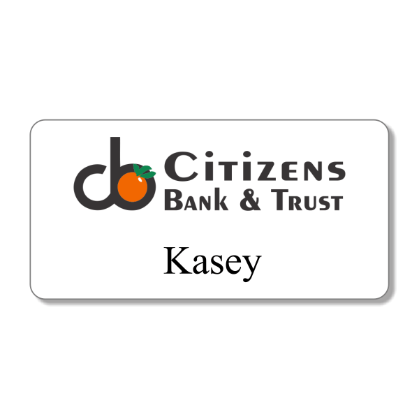 Citizens Bank & Trust - Name Tag