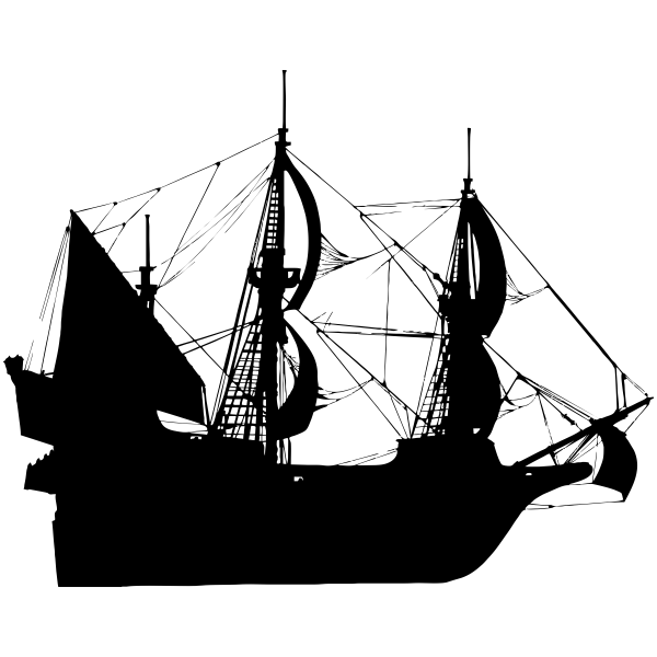 Clipper Ship Craft Stamp