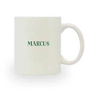 Merry Christmas Ya Filthy Animals Custom Holiday Ceramic Mug Back