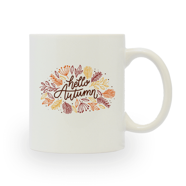 Hello Autumn Holiday Ceramic Mug