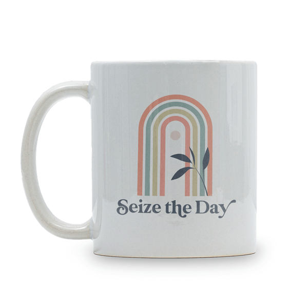 Seize The Day Motivational Coffee Mug