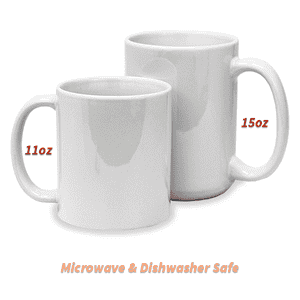 Coffee Mug Size Infographic
