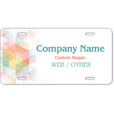 Consulting Firm License Plate