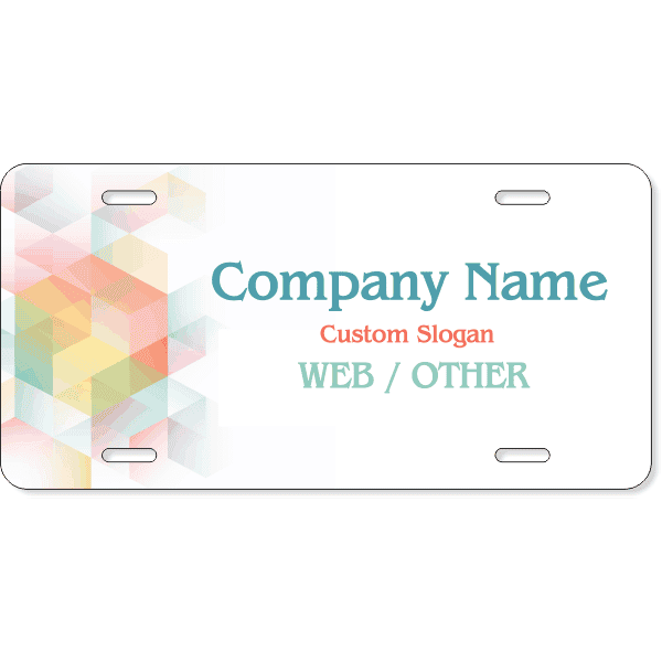 Consulting Firm License Plate