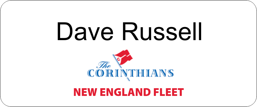 Corinthians 1.25"x3" New England Fleet Nametag