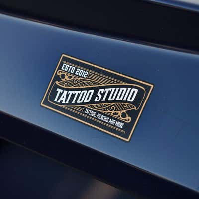 Custom horizontal full color sticker
