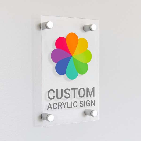 Custom Acrylic Sign 18"x12" - 1/16" Thick