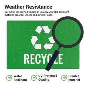 THe weather resistance of plastic signs