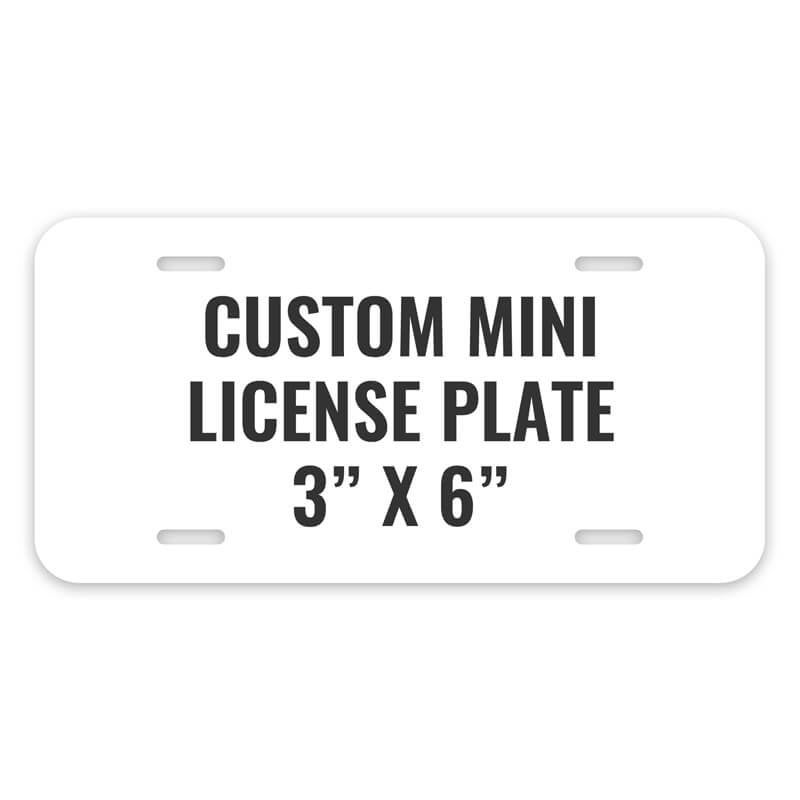 thumbnail image 2 of Make Your Ride Pop: Custom License Plate For Car, Bike, Or Man Cave Door 2 of 2