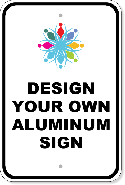 Custom Border Aluminum Sign