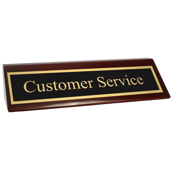 Customer Service Piano Desk Block