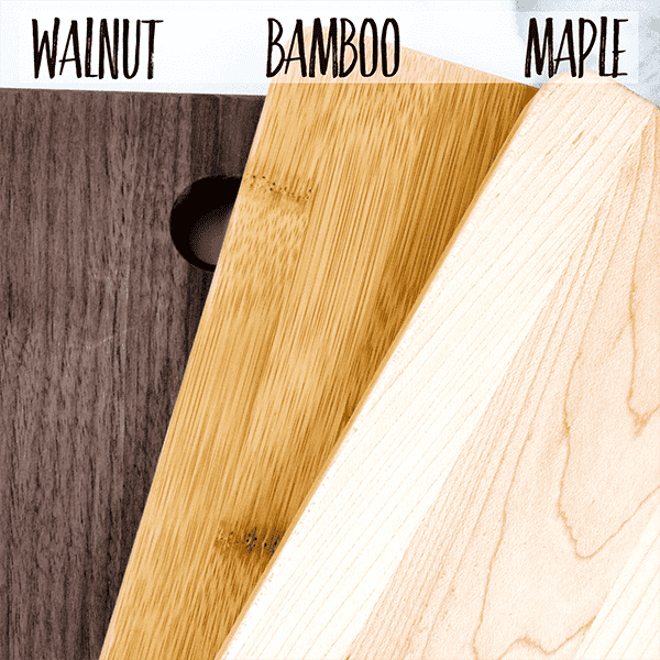 Wood color options