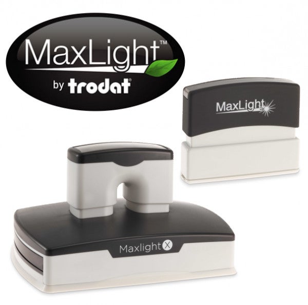 Maxlight Pre-Inked Rectangular Stamps Maxlight Pre-Inked Rectangular Stamps
