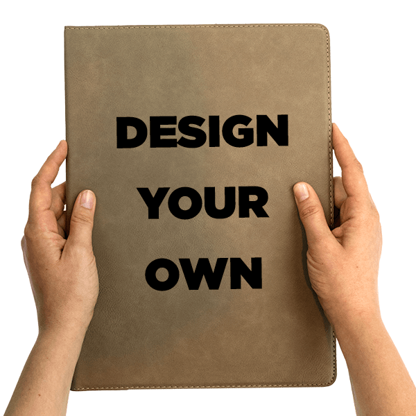 Create Your Own Leatherette Portfolio | Large Create Your Own Leatherette Portfolio | Large