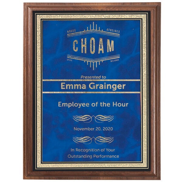 8 x 10 Premium Simple Plaque 8 x 10 Premium Simple Plaque