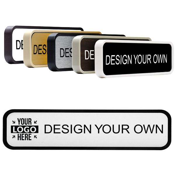Rounded Engraved Wall Sign with Holder - 2" x 10" (7129) Rounded Engraved Wall Sign with Holder - 2" x 10" (7129)