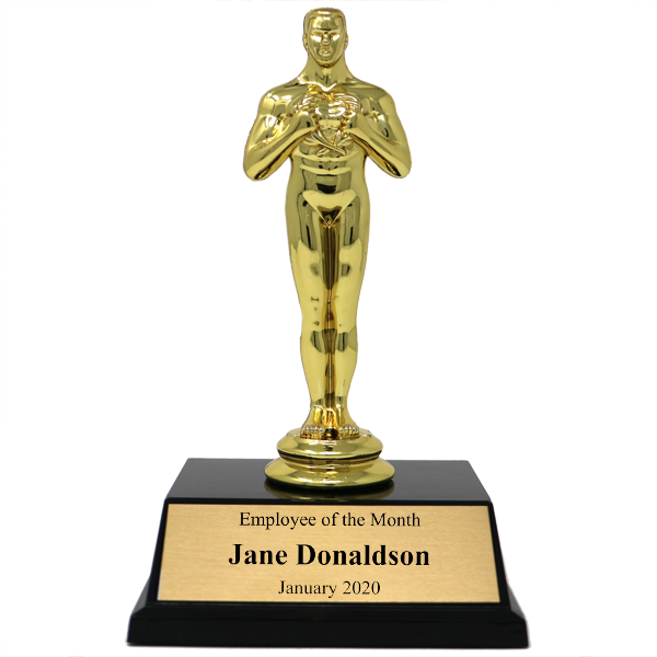 Employee of the Month Achievement Award Trophy Employee of the Month Achievement Award Trophy