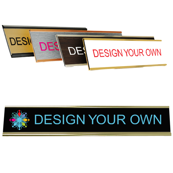 Full Color Wall Name Plate - 2" x 12" Full Color Wall Name Plate - 2" x 12"