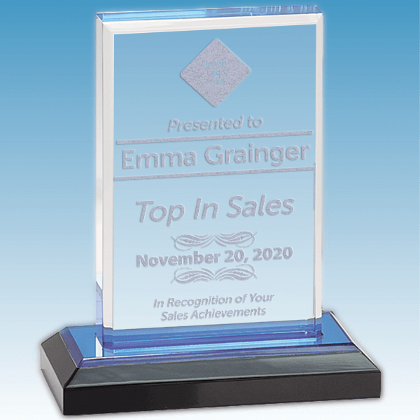 Sales Goal Straight Bevel Acrylic Award Sales Goal Straight Bevel Acrylic Award