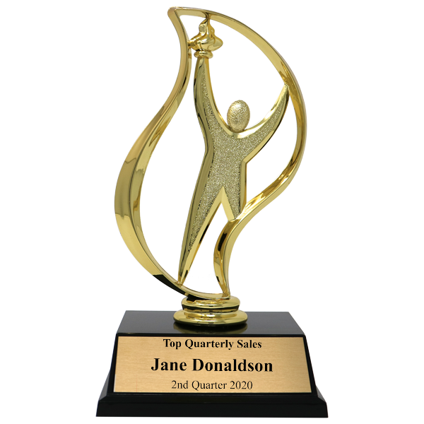 Sales Goal Victory Torch Award Trophy Sales Goal Victory Torch Award Trophy