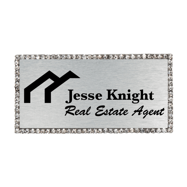 Sparkle Real Estate Engraved Name Tag Sparkle Real Estate Engraved Name Tag