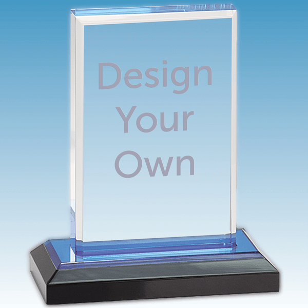 Straight Bevel Acrylic Award - iMP201BU Straight Bevel Acrylic Award - iMP201BU