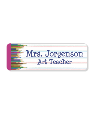 Student Badges School Name s Name Wizard