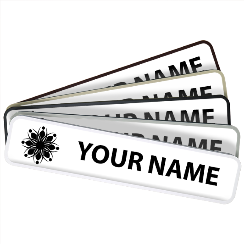 1.75 x 9 inch Cubicle Sign Rounded 1.75 x 9 inch Cubicle Sign Rounded