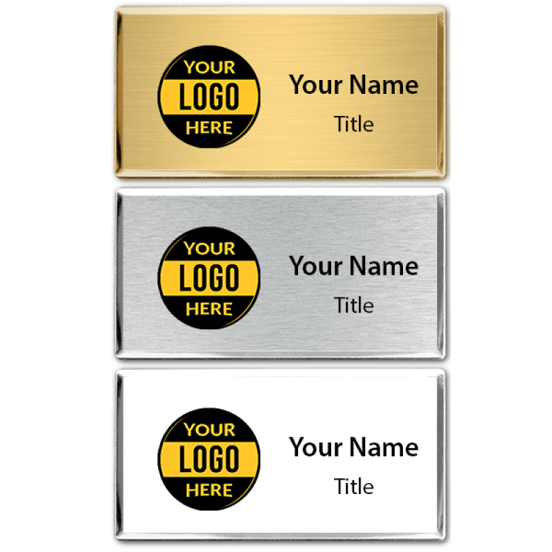 Medium Full Color Executive Beveled Badge Medium Full Color Executive Beveled Badge