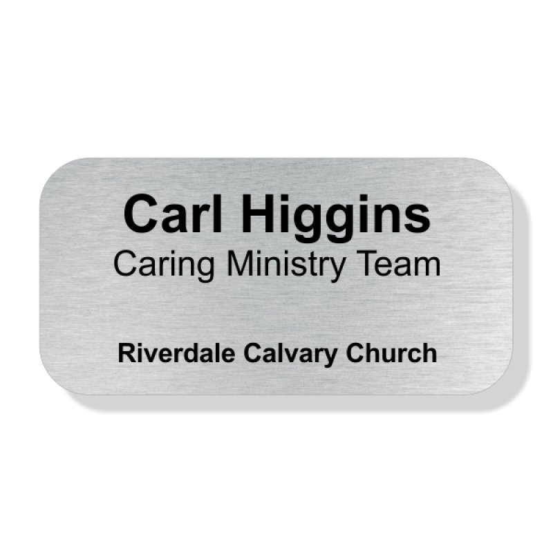 Medium Calvary Church Name Badge Medium Calvary Church Name Badge