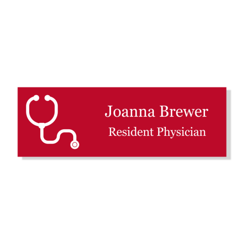 Stethoscope Engraved Name Tag Stethoscope Engraved Name Tag