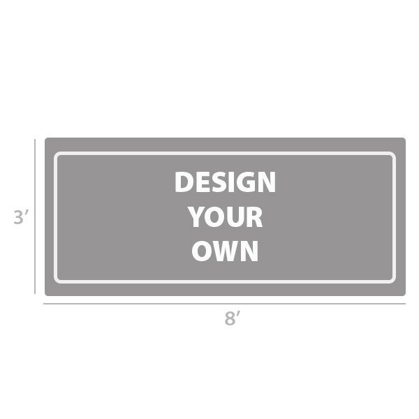 3' x 8' Custom Full Color Vinyl Banner 3' x 8' Custom Full Color Vinyl Banner