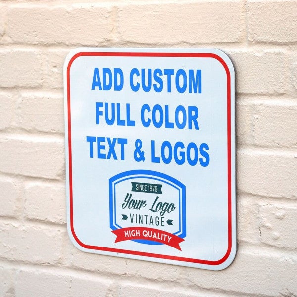 Custom Aluminum Sign Full Color All Sizes