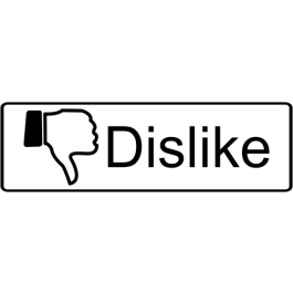Dislike Self Inking Stamp