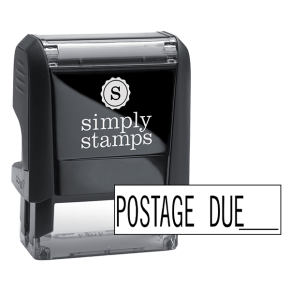 Postage Due Stock Stamp