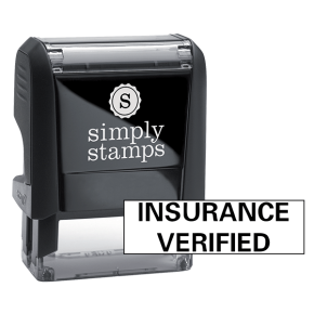 Insurance Verified Sample Stock Stamp
