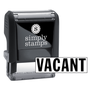 Vacant Stock Stamp
