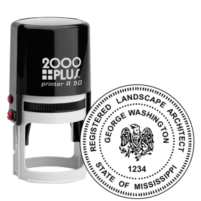 State of Mississippi Landscape Architect Seal