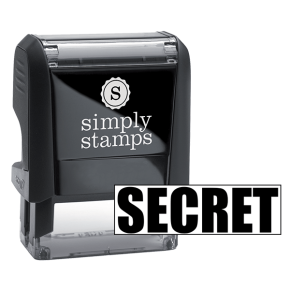SECRET Stock Stamp