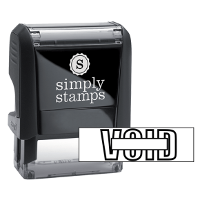 VOID Outline Stock Stamp