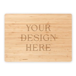 Small Engraved Recipe Cutting Board in Maple Finish