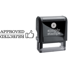 Multi Use Approved and Rejected Business Stamp