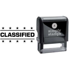 Classified with Stars Business Stamp