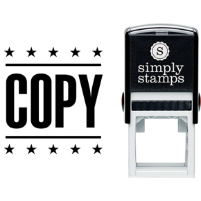 Copy with Stars Business Stamp