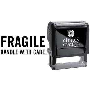 Fragile Handle With Care Business Stamp