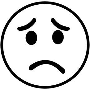 Teacher Self-Inking Stamp - Sad Face